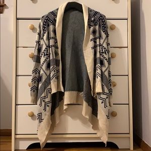 Pink republic patterned cardigan